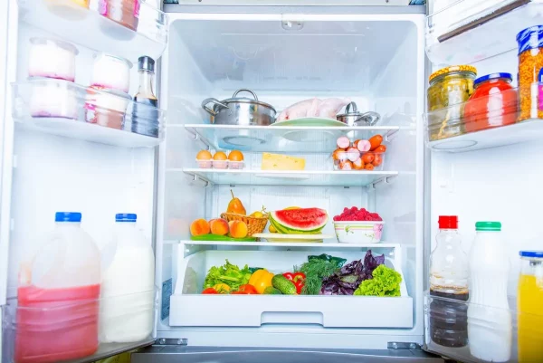 Refrigerator Cleaning of 2 Doors